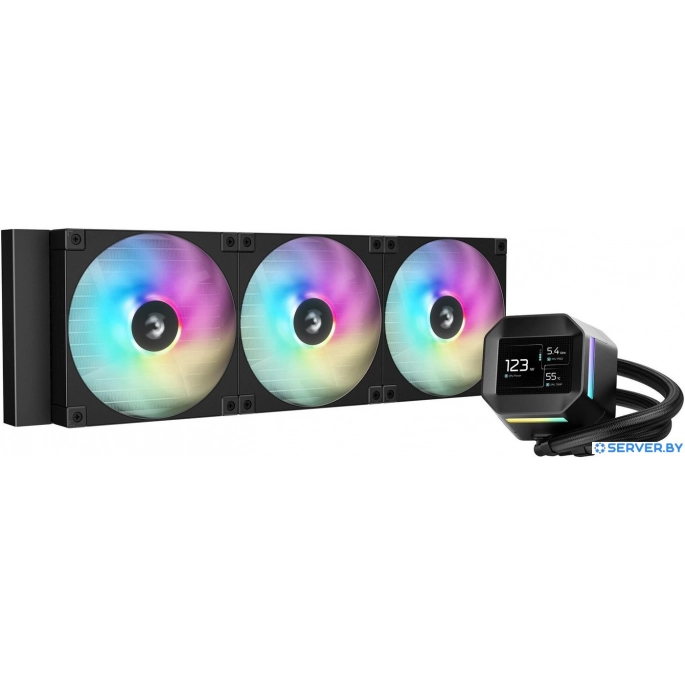 Система жидкостного охлаждения для процессора DeepCool LM420 R-LM420-BKDMMC-1. Фото1