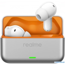 Наушники Realme Buds T500 Pro (белый/серебристый)