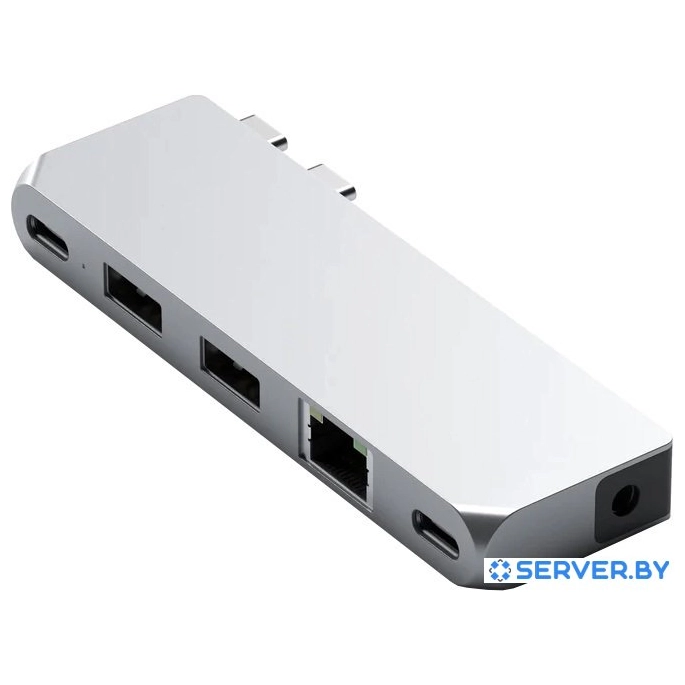 Док-станция Satechi Pro Hub Mini ST-UCPHMIS (серебристый). Фото1