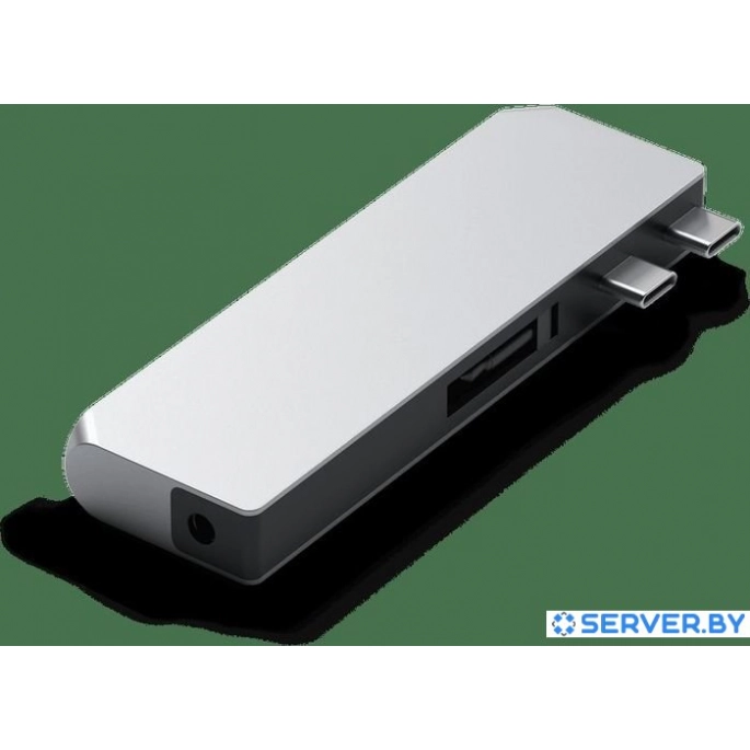 Док-станция Satechi Pro Hub Mini ST-UCPHMIS (серебристый). Фото5