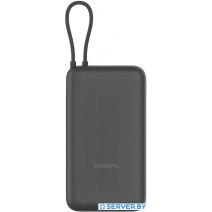 Внешний аккумулятор Xiaomi Power Bank PB2020MI 20000mAh (темно-серый, международная версия)