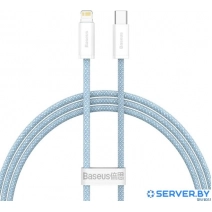 Кабель Baseus Lightning - USB Type-C CALD000103 (2 м, голубой)