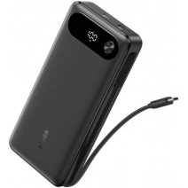 Внешний аккумулятор Anker Power Bank Built-in USB-C A1383 87W 20000mAh (черный)