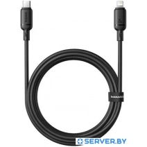 Кабель Baseus Silky Series Fast Charging Cable USB Type-C - Lightning (2 м, черный)
