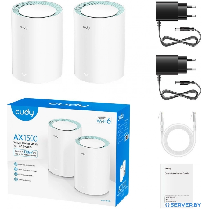 Wi-Fi система Cudy M1500 1.0 (2-Pack). Фото3