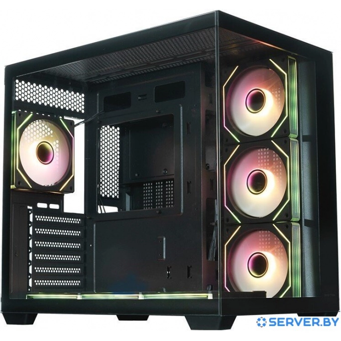 Корпус XASTRA QW500 7ARGB-C10-UC (черный). Фото1