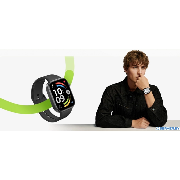 Умные часы Xiaomi Redmi Watch 6 M2523W1 (черный, международная версия). Фото5