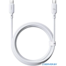 Кабель Baseus Silky Series Fast Charging Cable 100W USB Type-C - USB Type-C (2 м, белый)
