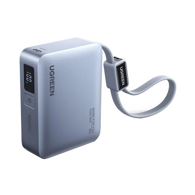 Внешний аккумулятор Ugreen PB584 75173B 10000mAh (серый, китайская версия). Фото1