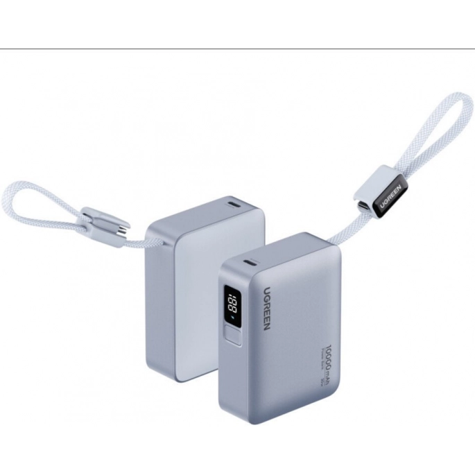 Внешний аккумулятор Ugreen PB584 75173B 10000mAh (серый, китайская версия). Фото3