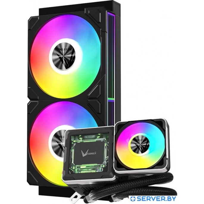 Система жидкостного охлаждения для процессора Formula Cryo Wing Digi 240 (черный). Фото3