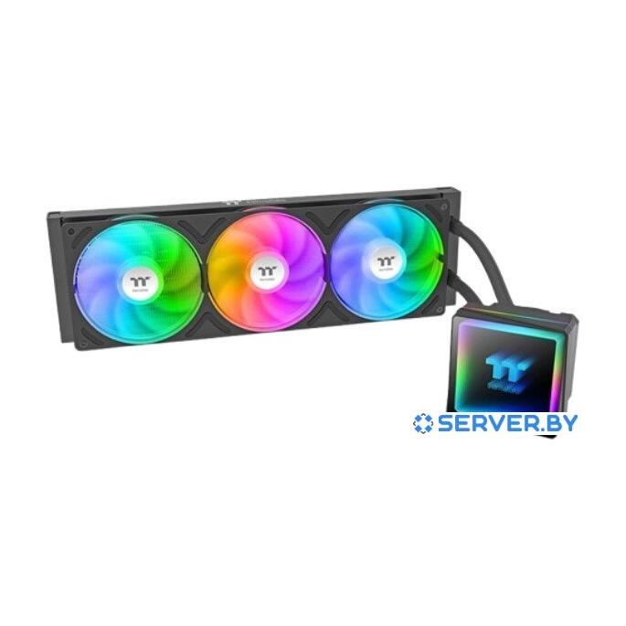 Система жидкостного охлаждения для процессора Thermaltake TH360 V3 ARGB Sync CL-W466-PL12SW-A. Фото1