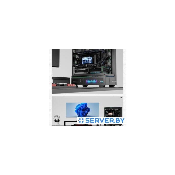 Система жидкостного охлаждения для процессора Thermalright Wonder Vision 360 Turbo ARGB (черный). Фото5