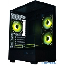 Корпус XASTRA Q400M 5ARGB-C6-UC (черный)