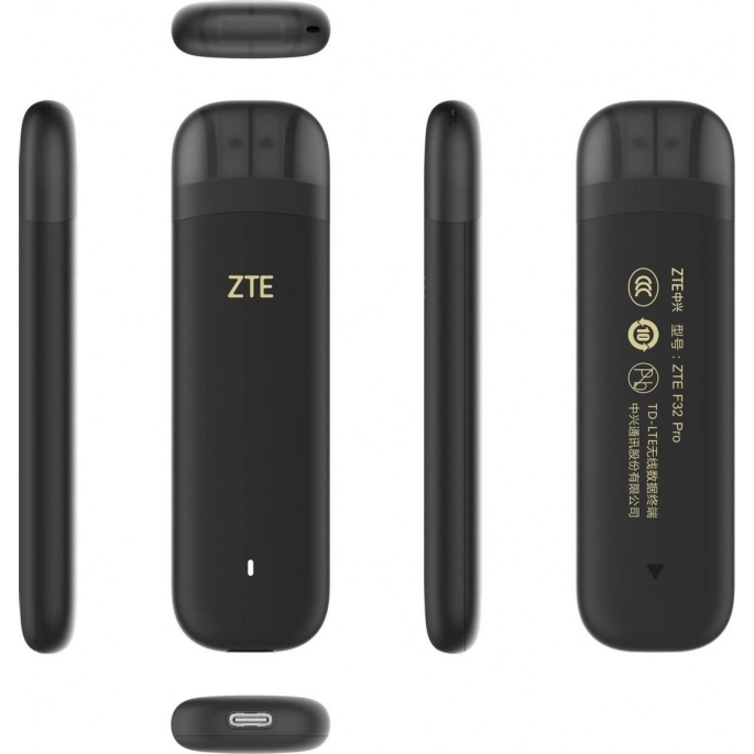 4G модем ZTE F30Pro (черный). Фото3