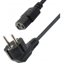 Кабель 5bites PC210-30A IEC320-C13 - Schuko CEE 7/7 (3 м, черный)