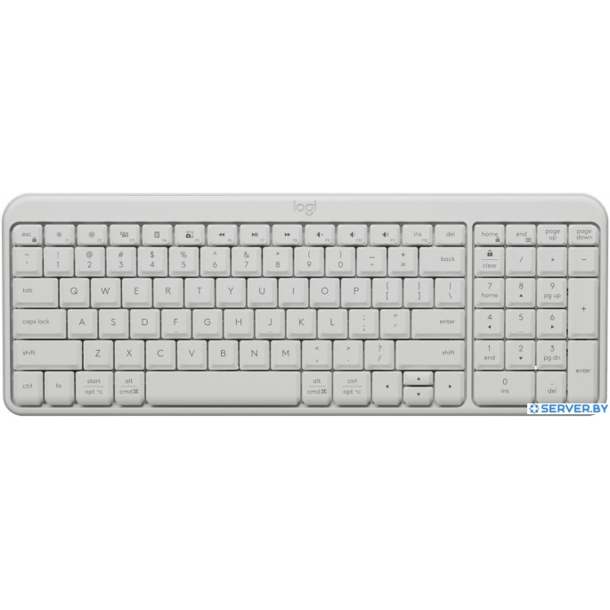 Клавиатура Logitech K251 Compact Bluetooth Wireless Keyboard 920-013364 (белый, нет кириллицы). Фото1