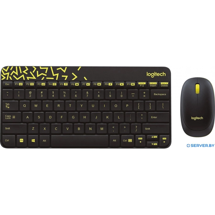 Офисный набор Logitech MK240 Nano 920-008198 (черный). Фото1