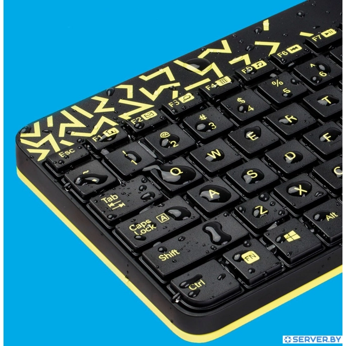 Офисный набор Logitech MK240 Nano 920-008198 (черный). Фото5