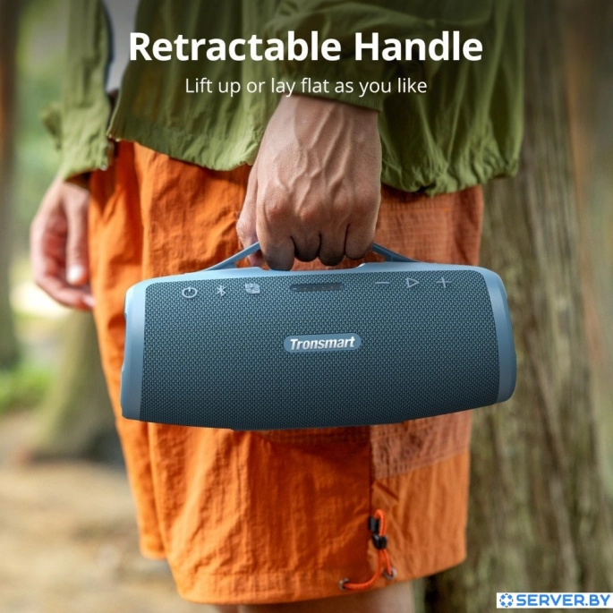 Беспроводная колонка Tronsmart Mirtune S100 (синий). Фото6