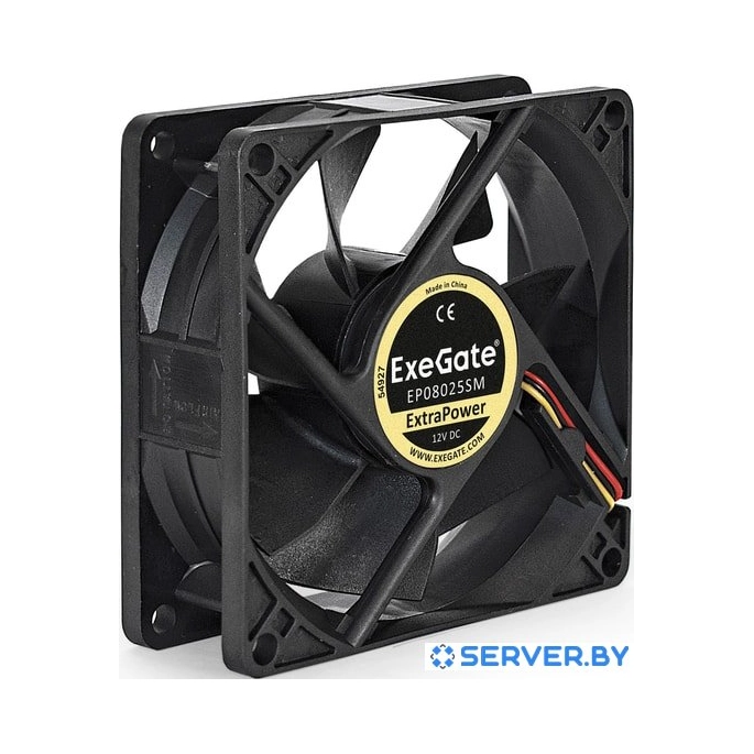 Вентилятор для корпуса ExeGate ExtraPower EP08025SM EX283382RUS. Фото5