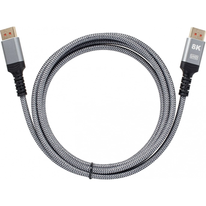 Кабель iOpen ACG630-2.0 DisplayPort - DisplayPort (2 м, серый). Фото1