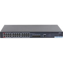 Управляемый коммутатор уровня 2+ Dahua DH-S5428-24GT4XF-360
