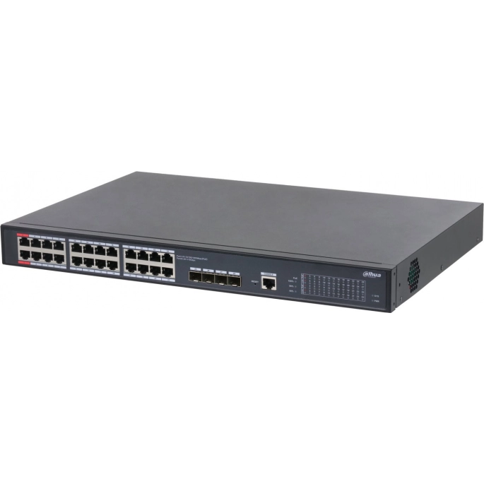 Управляемый коммутатор уровня 2+ Dahua DH-S5428-24GT4XF-360. Фото3