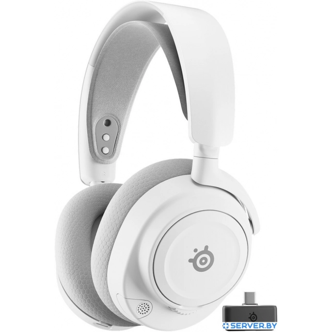 Наушники SteelSeries Arctis Nova 7P Wireless Gen 2 (для PlayStation, белый). Фото1