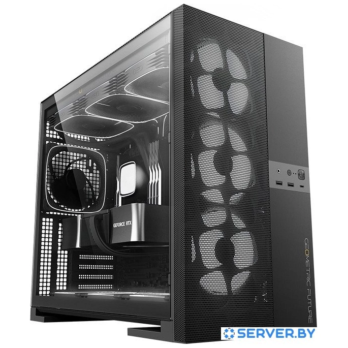 Корпус Geometric Future Model 5 Vent 5FAN (черный). Фото3
