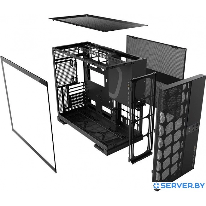 Корпус Geometric Future Model 5 Vent 5FAN (черный). Фото5