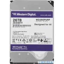 Жесткий диск WD Purple Pro 26TB WD260PURP