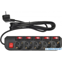 Сетевой фильтр Buro 500SH-3-SW-B