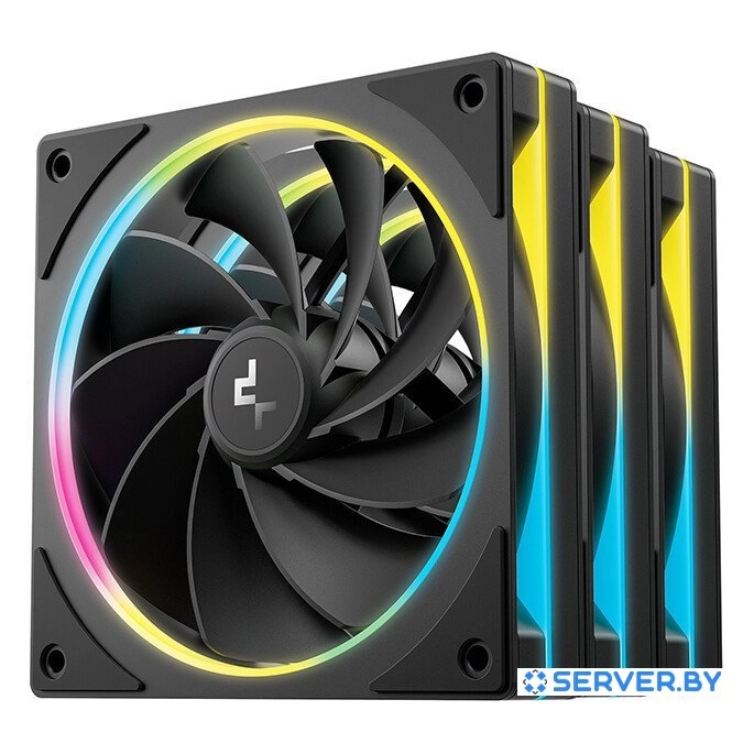 Комплект вентиляторов для корпуса DeepCool FL12R SE 3IN1 R-FL12RSE-BKAPN3-G. Фото1