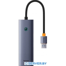 USB-хаб Baseus Flite Series 4-Port USB-A Hub B0005280A813-01