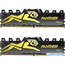 Оперативная память Apacer Panther Golden 2x8ГБ DDR4 3200 МГц AH4U16G32C28Y7GAA-2
