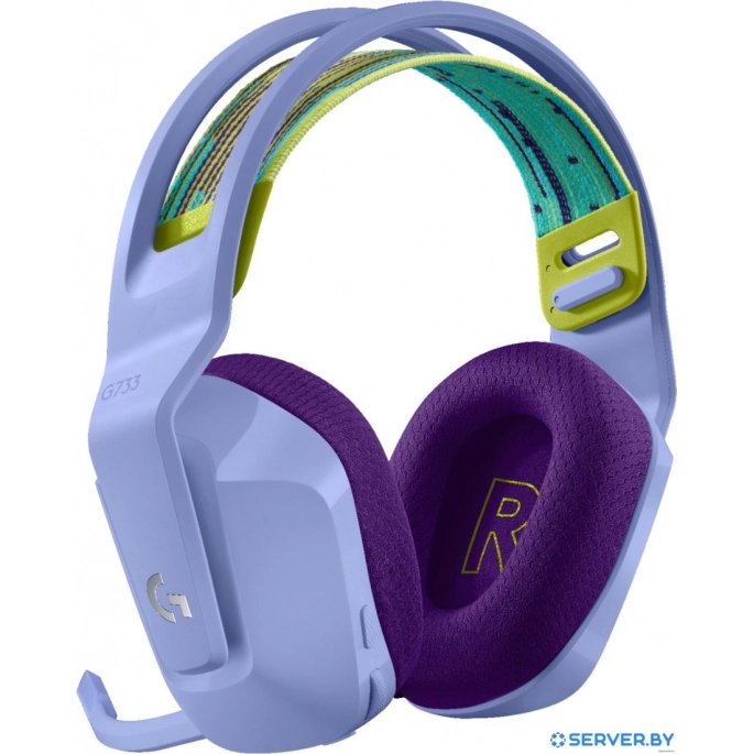 Наушники Logitech G733 Lightspeed Wireless (сиреневый). Фото3