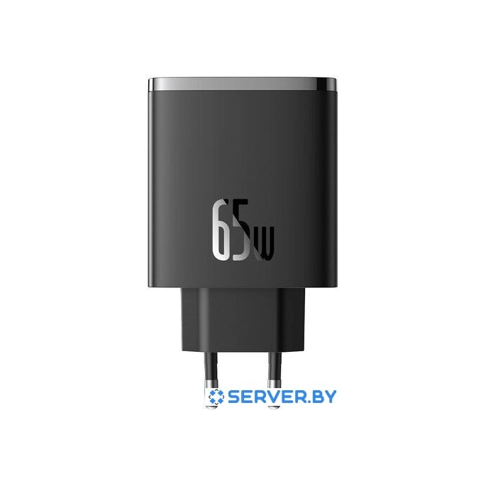 Сетевое зарядное Baseus Cube Pro 3 Ports Fast Charger 65W P10152301113-00 (черный). Фото5