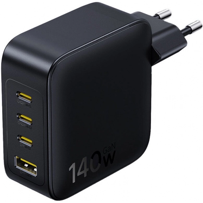 Сетевое зарядное Baseus EnerFill FH11 140W E0121J00 (черный). Фото1