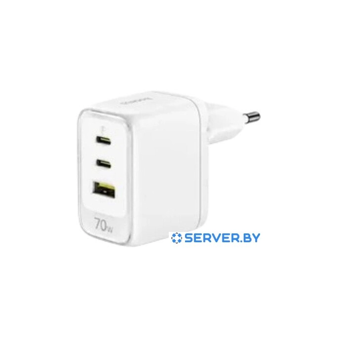 Сетевое зарядное Baseus EnerFill FE22 70W E0123501 (белый). Фото1