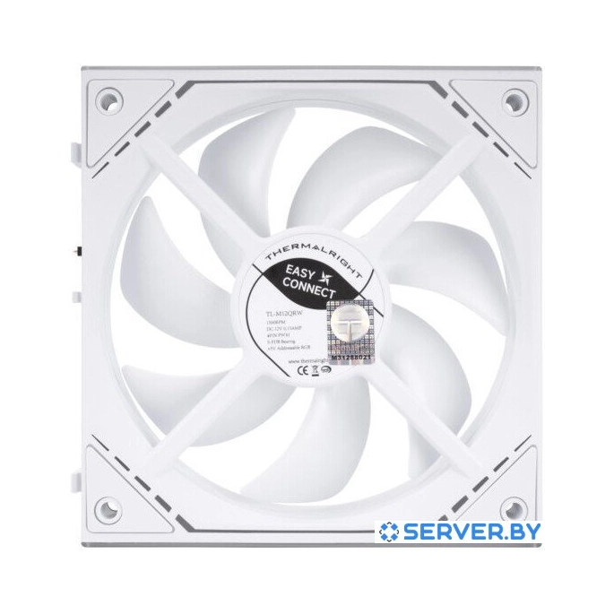 Вентилятор для корпуса Thermalright TL-M12QRW (белый). Фото2