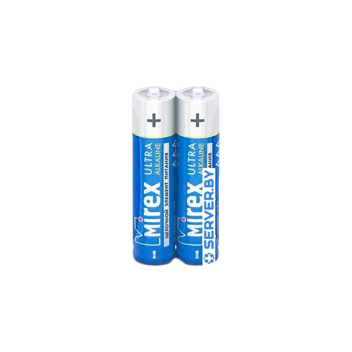 Батарейки Mirex Ultra Alkaline AAA 2 шт LR03-S2. Фото1