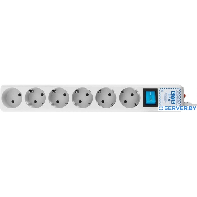 Сетевой фильтр Power Cube SPL(5+1)-16B-P-5M Pro. Фото1