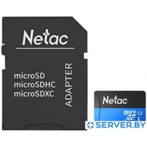 Карта памяти Netac P500 Standard 8GB NT02P500STN-008G-R (с адаптером)