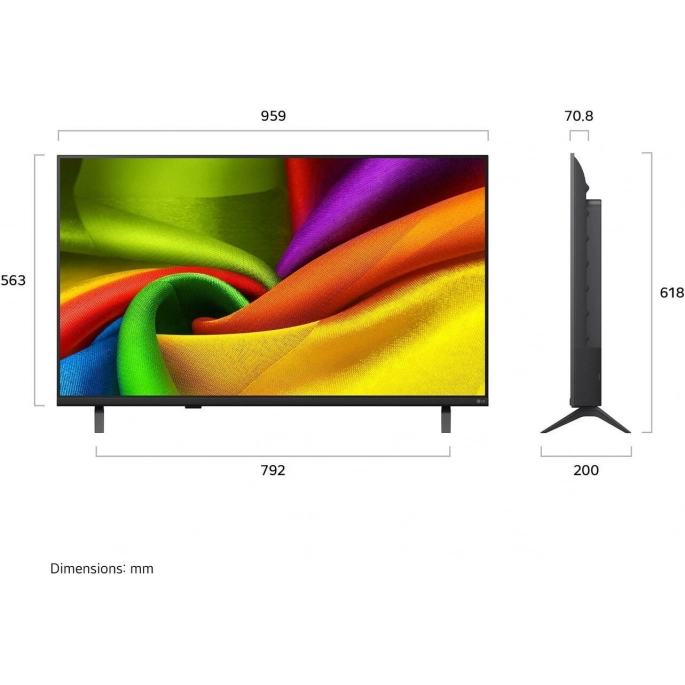Телевизор LG NANO 4K UHD AI NU90 43NU900B6LA. Фото5