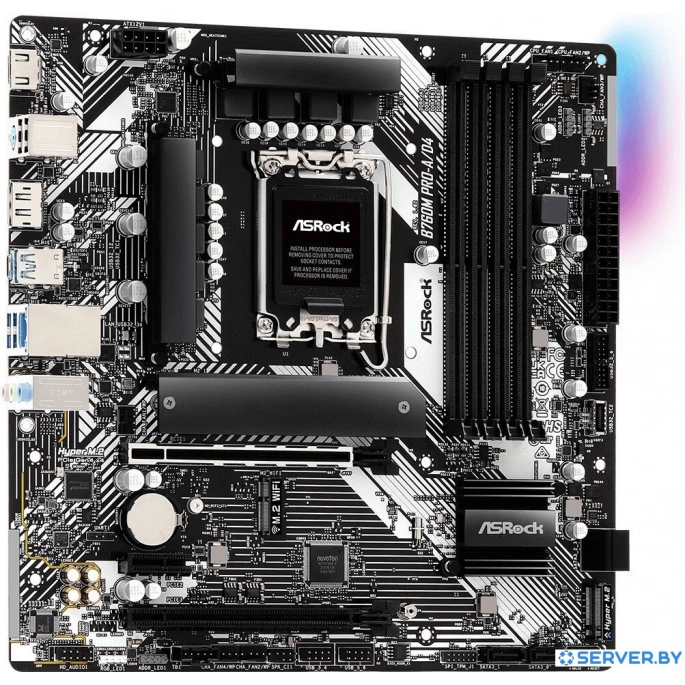 Материнская плата ASRock B760M Pro-A/D4. Фото4