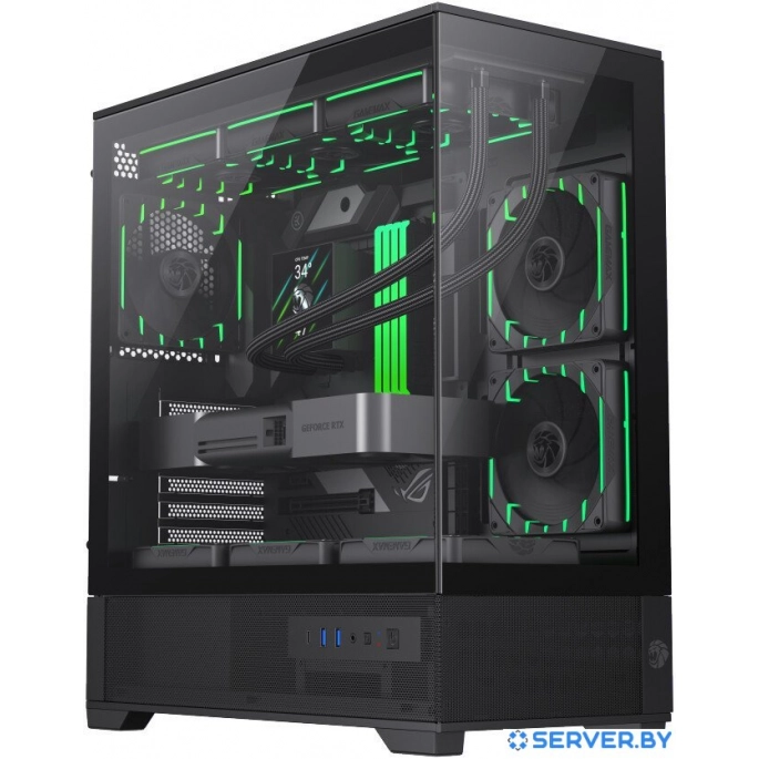 Корпус GameMax Vista 2 AB (черный). Фото1