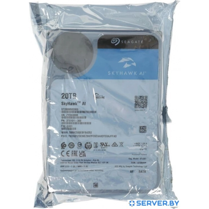 Жесткий диск Seagate SkyHawk AI 20TB ST20000VE003. Фото6