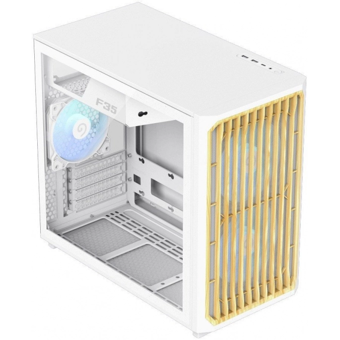 Корпус GameMax F35 WW (белый/бежевый). Фото4