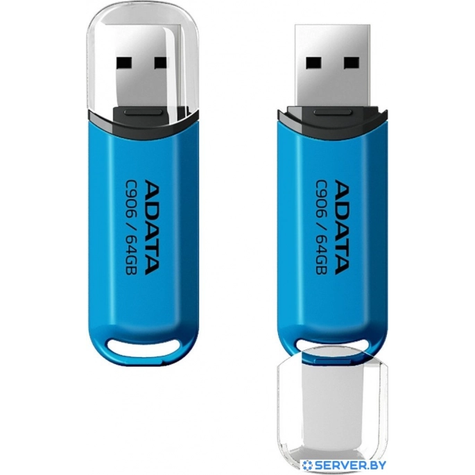USB Flash ADATA C906 64GB (синий). Фото3